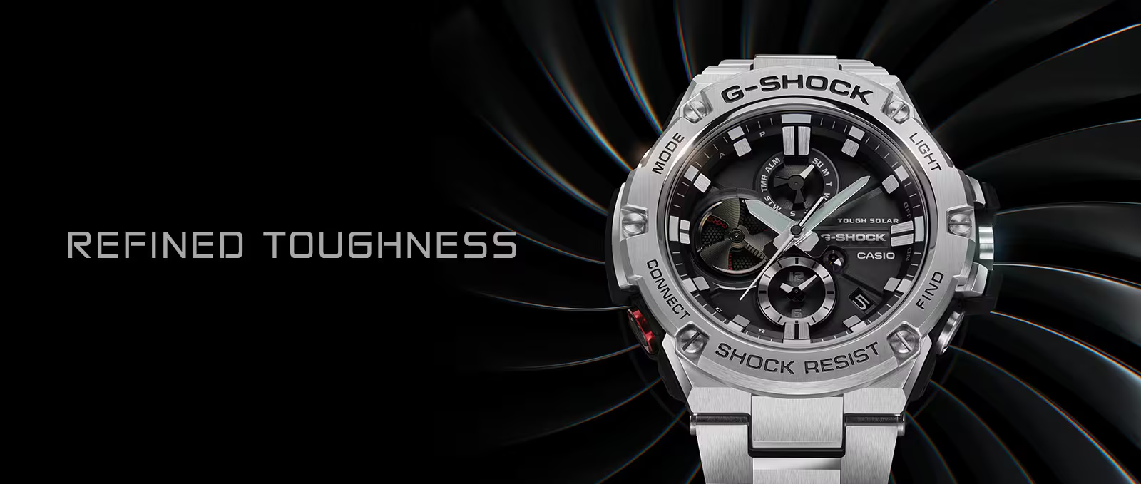 Đồng hồ Casio G-Shock thiết kế thể thao, thiết kế cứng cáp