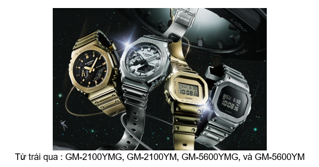 Casio ra mắt đồng hồ G-SHOCK với dây đeo silicon