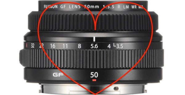Fujifilm GF 50mm F3.5: dễ dàng cho một tình yêu