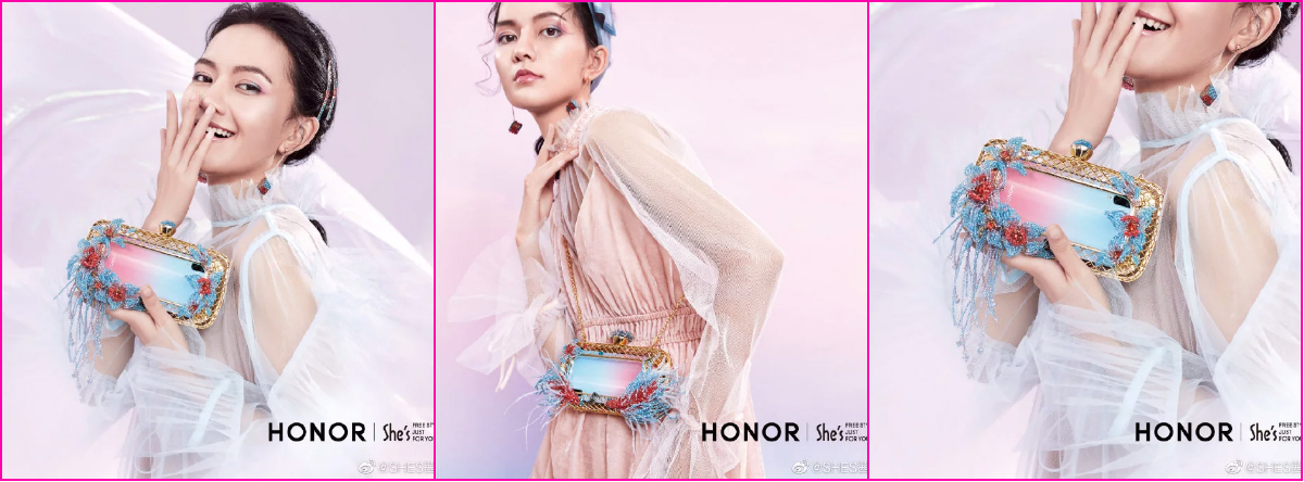 Honor và hãng phụ kiện SHE’S ra mắt túi xách Honor 20 Lite