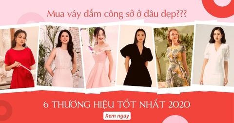 Mua đầm váy công sở ở đâu đẹp? 6 thương hiệu tốt nhất 2020