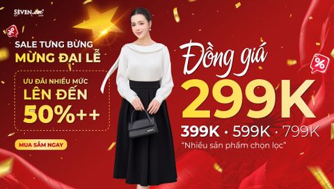 ✨ 𝐒𝐄𝐕𝐄𝐍.𝐀𝐌 SALE TƯNG BỪNG, MỪNG ĐẠI LỄ ✨