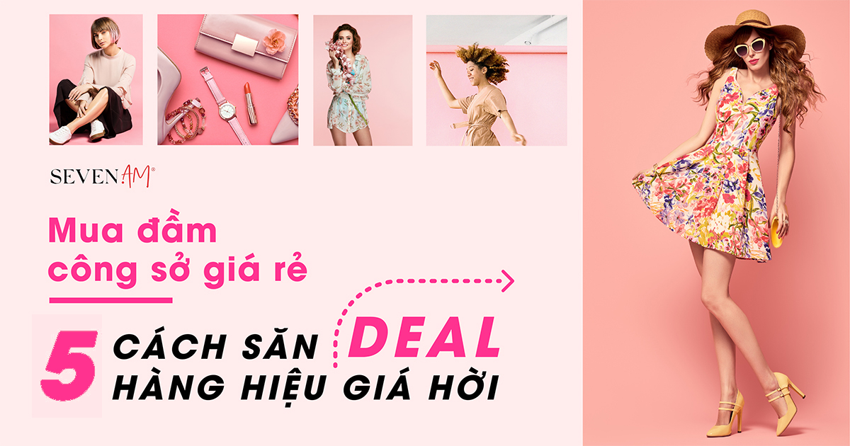 Mua đầm công sở giá rẻ: 5 cách săn deal hàng hiệu giá hời