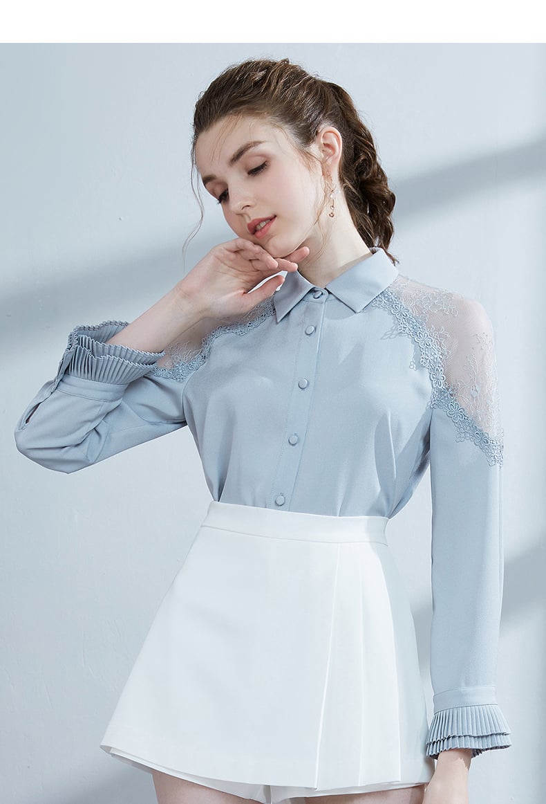 Áo sơ mi trắng đẹp kiểu áo công sở áo lụa | Thời trang thiết kế Hity – Hity  - lifestyle your way
