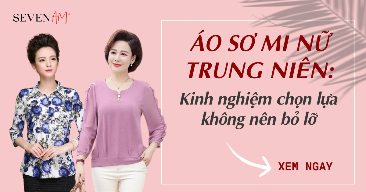 Áo sơ mi nữ trung niên mùa hè áo sơ mi nửa tay 405060