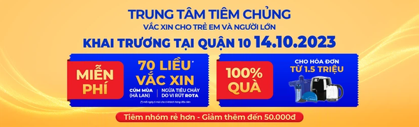 Tiêm chủng tại Long Châu nhận ngay nồi chiên không dầu Mishio