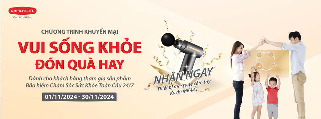 Dai-ichi Life Việt Nam triển khai chương trình khuyến mại 