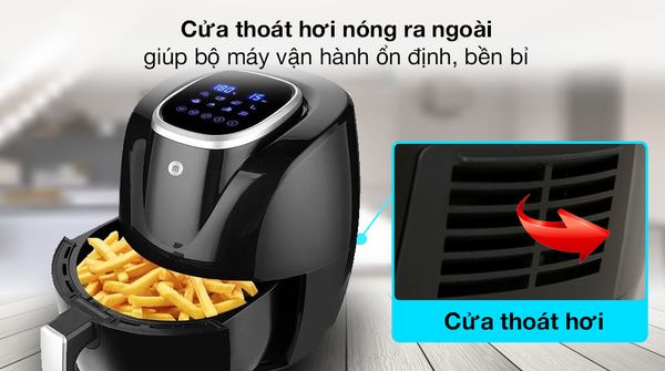 Nồi chiên không dầu Mishio có thể thay thế nồi chiên truyền thống như thế nào?