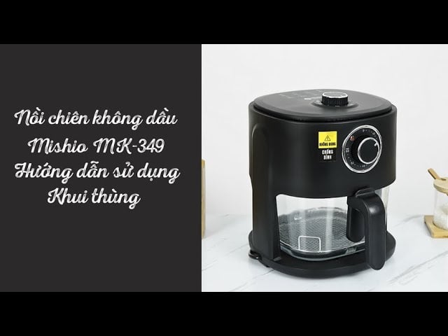 Khám phá cách nồi chiên không dầu Mishio giữ cho thực phẩm không bị nhiễm độc từ lớp chống dính