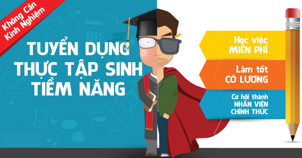 TUYỂN DỤNG THỰC TẬP SINH KINH DOANH