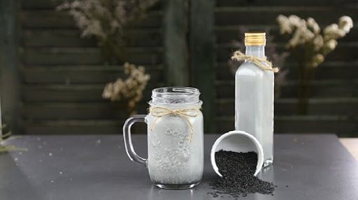Cách làm sữa hạnh nhân, sữa mè đen bổ dưỡng