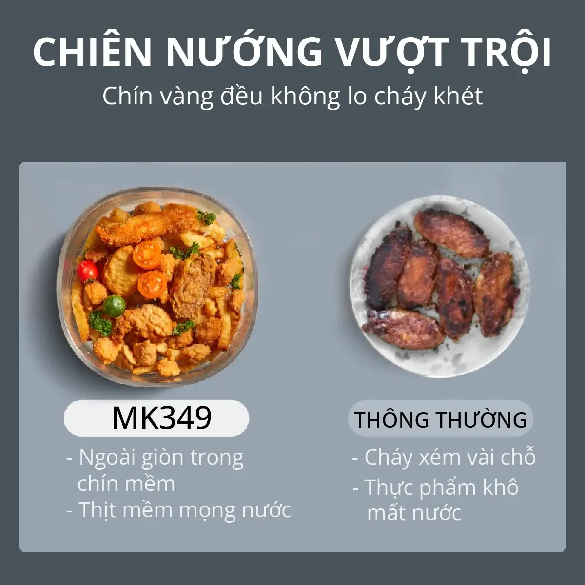 Nồi chiên không dầu nào tốt nhất hiện nay và dành cho gia đình năm 2024-2025? Đánh giá chi tiết sản phẩm Mishio
