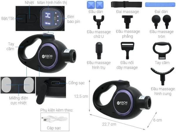 Súng massage có thực sự giúp giảm đau cơ? Súng massage Kachi là giải pháp 2025