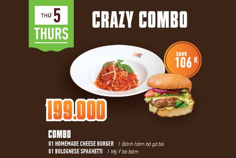 TEXGRILL HẢI PHÒNG - CRAZY COMBO 199K