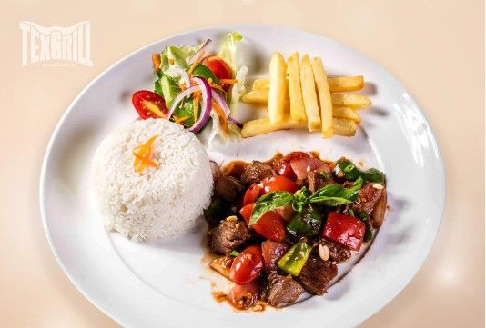 Cơm bò của nhà Texgrill