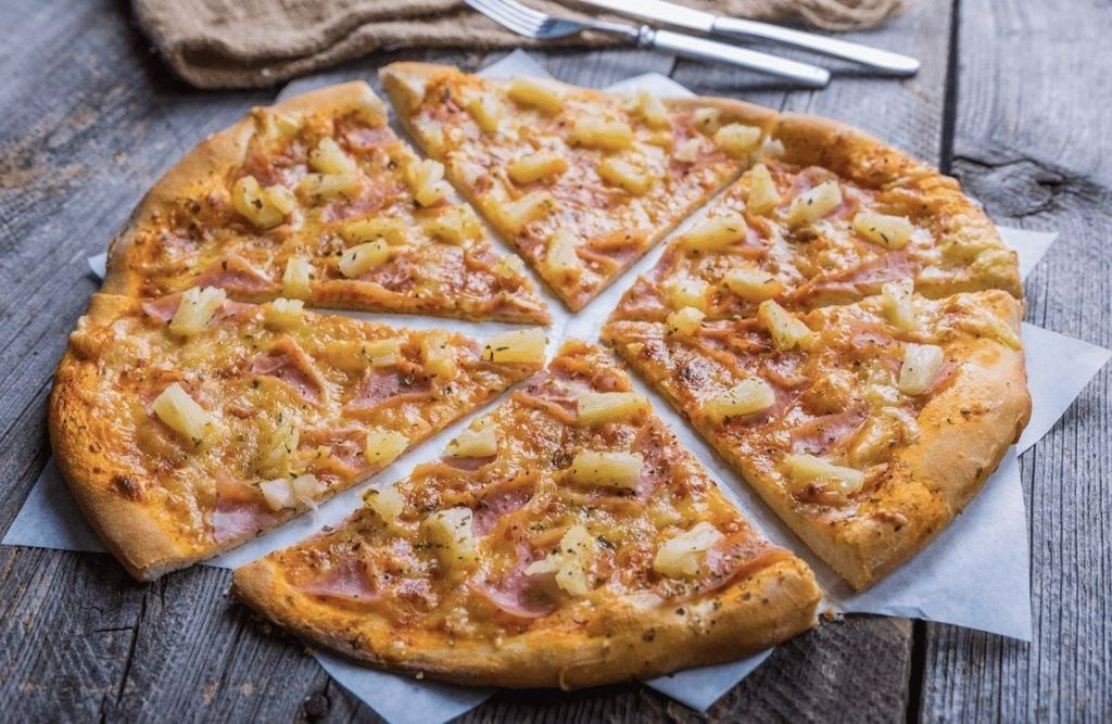 In fact, Hawaiian Pizza was not invented by Americans