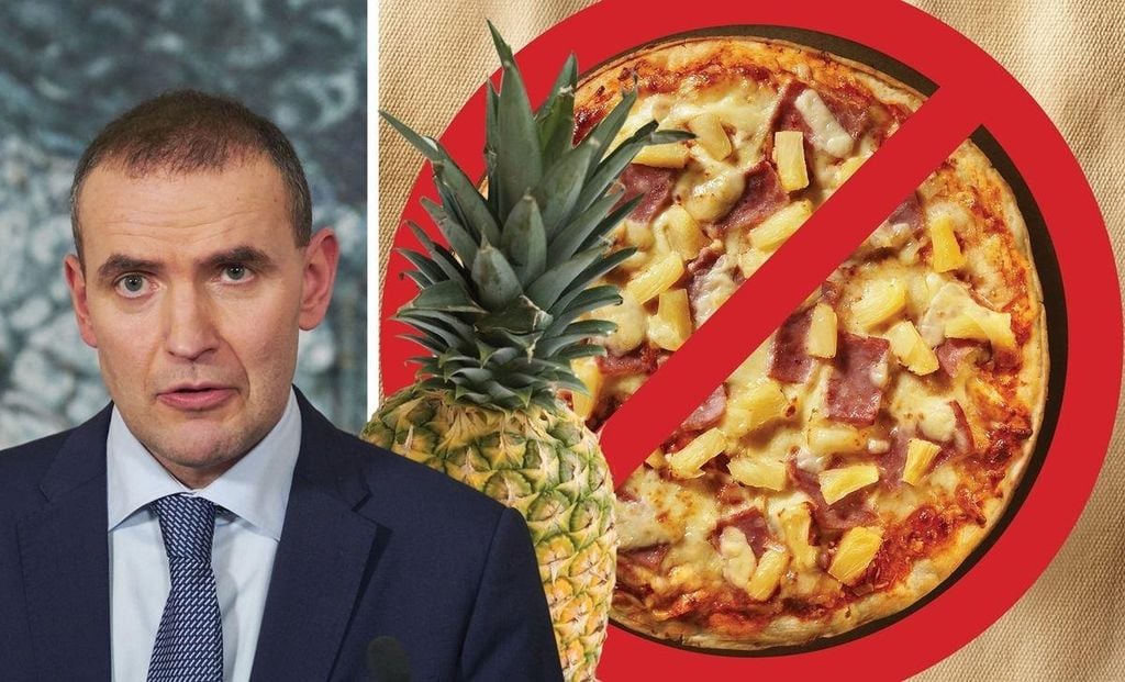 Tổng thống Iceland, Gudni Johannesson, từng tuyên bố nếu có quyền, ông sẽ cấm hẳn việc thêm dứa vào pizza