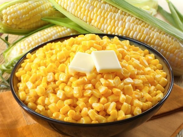 Stir-fry corn mixture