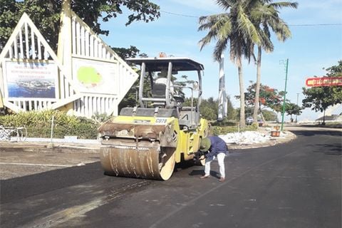 Quảng trị: Nâng cấp nhiều tuyến đường huyện Đảo Cồn Cỏ bằng bê tông nhựa Carboncor Asphalt