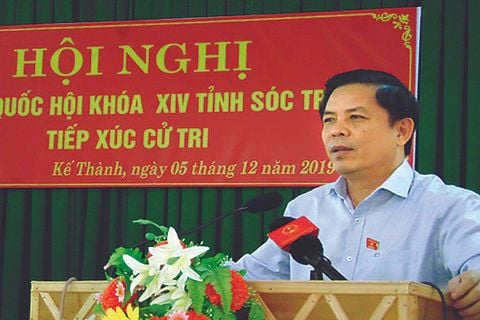 Bộ trưởng GTVT Nguyễn Văn Thể: Trần Đề sẽ là cảng chiến lược của ĐBSCL