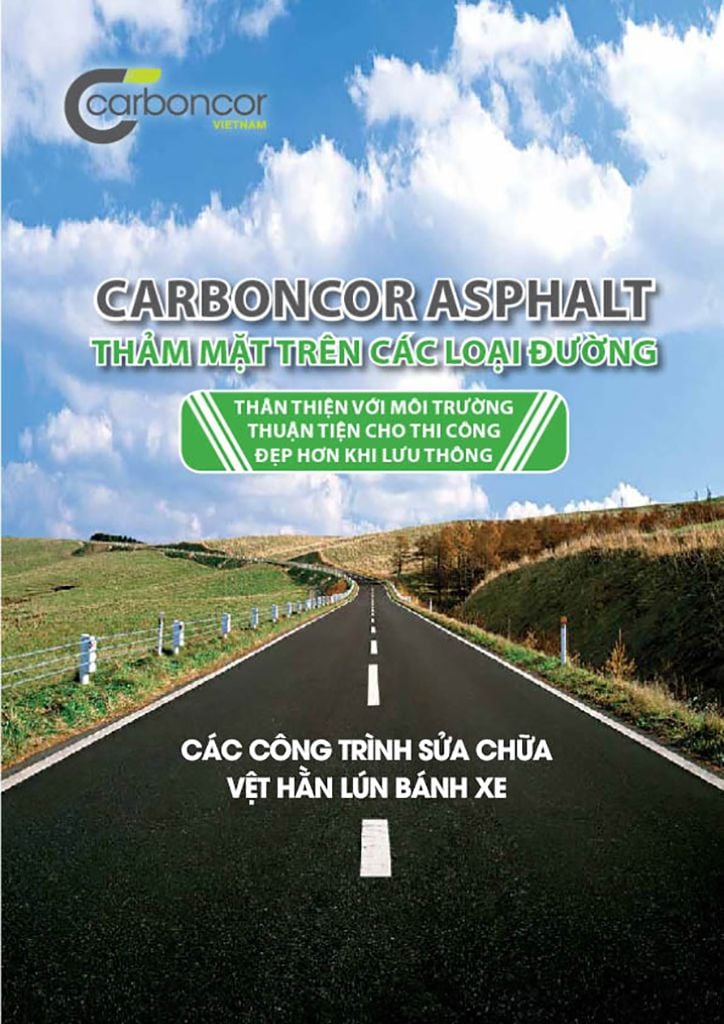 Các công trình sửa chữa vệt hằn lún bánh xe