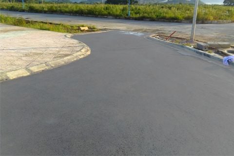 Thảm Carboncor Asphalt đường nội bộ đại học quốc gia Hòa Lạc