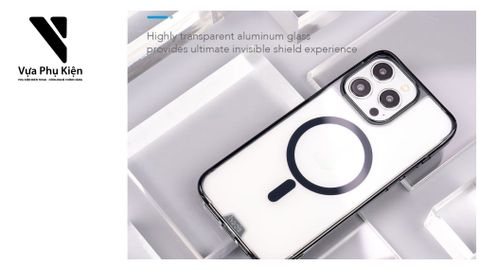 Review ốp lưng Hoda Crystal Pro Magnetic cho Iphone 16 series