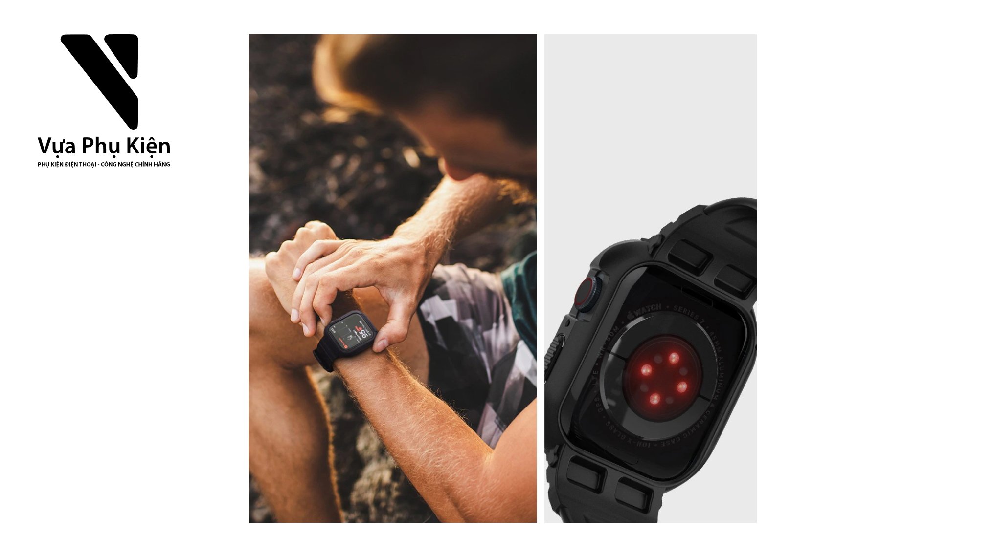 Ốp kèm dây SPIGEN dành cho Apple Watch Series