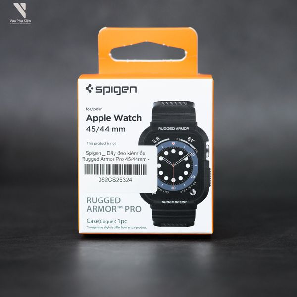 Dây đeo kiem ốp lưng SPIGEN RUGGED ARMOR PRO cho Apple Watch 8/7