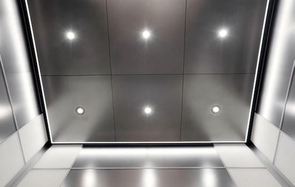  Đèn chiếu sáng là một trong những thiết bị dễ hư hỏng nhất của thang máy