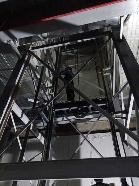 Xây dựng hố thang dựa trên kích thước thang máy tiêu chuẩn