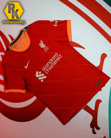 Bộ quần áo bóng đá Liverpool FC 2021/22 sân nhà