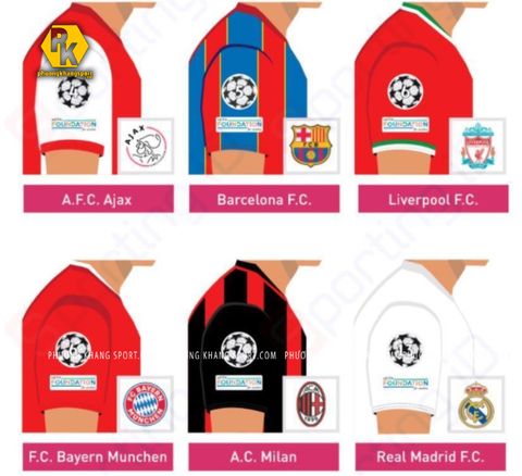 Tiết lộ huy hiệu tay áo UEFA Champions League 21-22 - Các nhà tài trợ cho áo khoác từ mùa giải tiếp theo