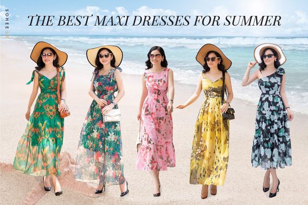 THE BEST MAXI DRESSES FOR SUMMER
