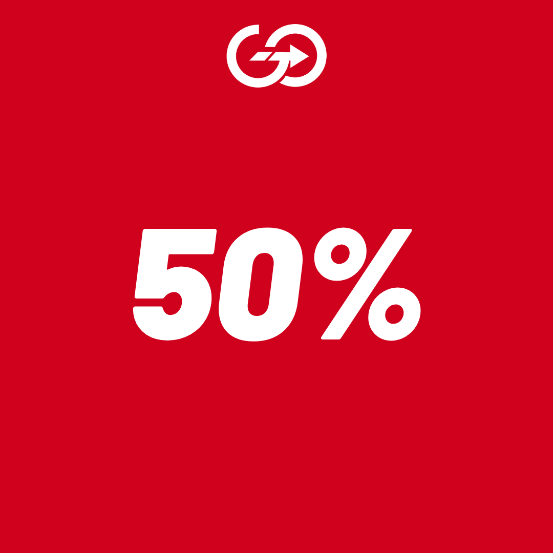 50%