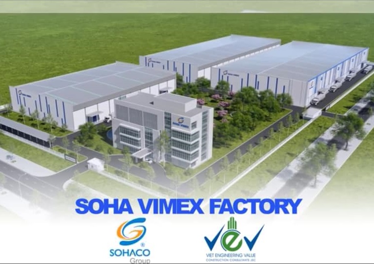 Chiếu sáng nhà xưởng Công ty Cổ phần Dược phẩm Soha Vimex