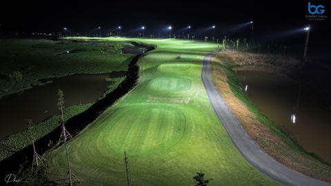 Ledy APT Chính Thức Trở Thành Đối Tác Chiếu Sáng Cho Hố 4C Của Sân Golf Lục Nam Bắc Giang 