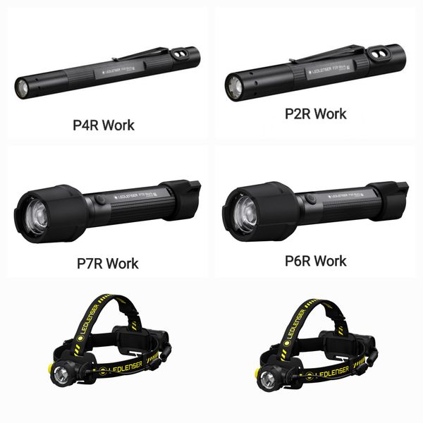 Đèn pin Ledlenser dòng Work: Giải pháp chiếu sáng tối ưu cho hoạt động làm việc