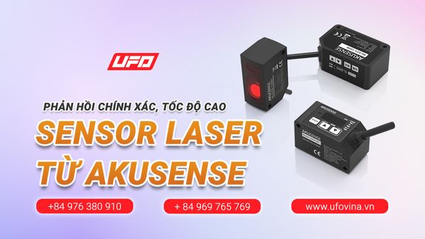 Akusense laser distance sensor: Phản hồi chính xác - tốc độ cao!