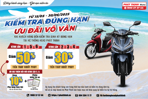Kiểm Tra Đúng Hạn - Ưu Đãi Vô Vàn
