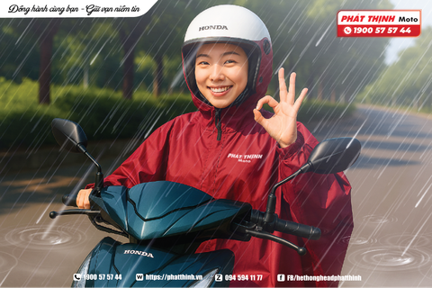 🌧 LÁI XE MÙA MƯA – 3 ĐIỀU CẦN LƯU Ý 🛵⚠️