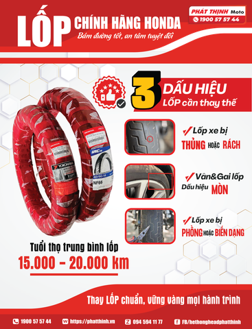 🚨 ĐỪNG LƠ LÀ VỚI LỐP XE CỦA BẠN!