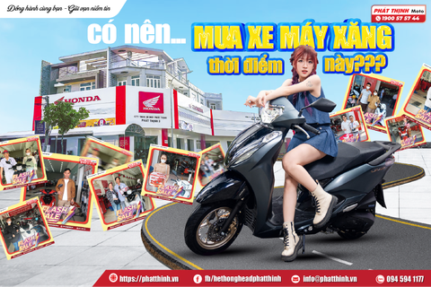 🚨 CÓ NÊN MUA XE MÁY XĂNG THỜI ĐIỂM NÀY?  Câu trả lời là: RẤT NÊN – và đây là lý do vì sao 👇