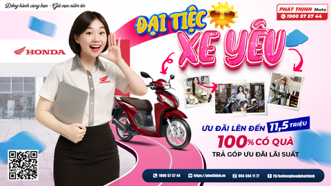🎊 ĐẠI TIỆC XE YÊU – BÙNG NỔ QUÀ TẶNG, GIÁ ƯU ĐÃI 🔥