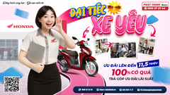 🎊 ĐẠI TIỆC XE YÊU – BÙNG NỔ QUÀ TẶNG, GIÁ ƯU ĐÃI 🔥