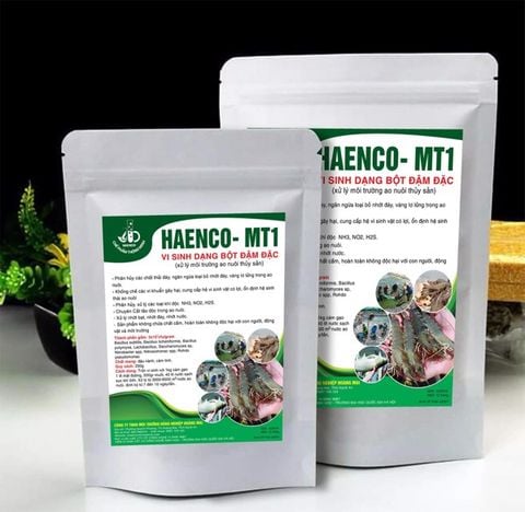 Men vi sinh Xử lý nước Haenco MT1 đang là sản phẩm được nhiều bà con tin dùng năm 2021