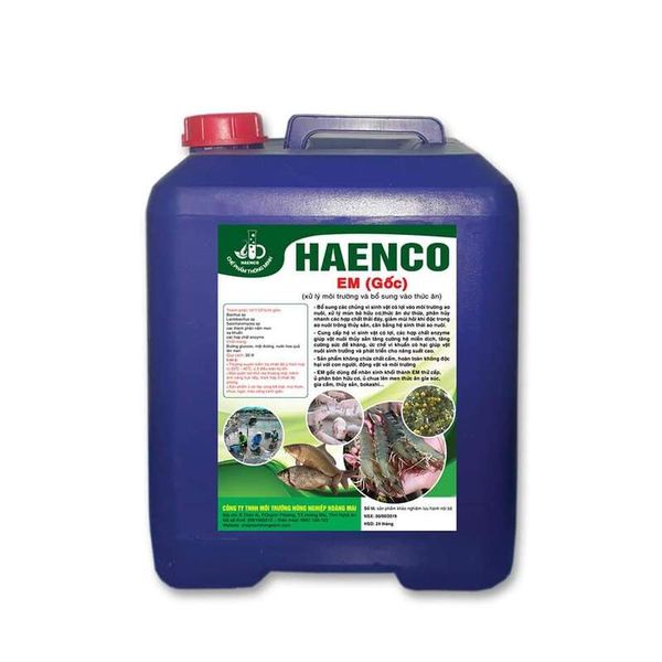 EM gốc hỗ trợ phân hủy chất thải hữu cơ
