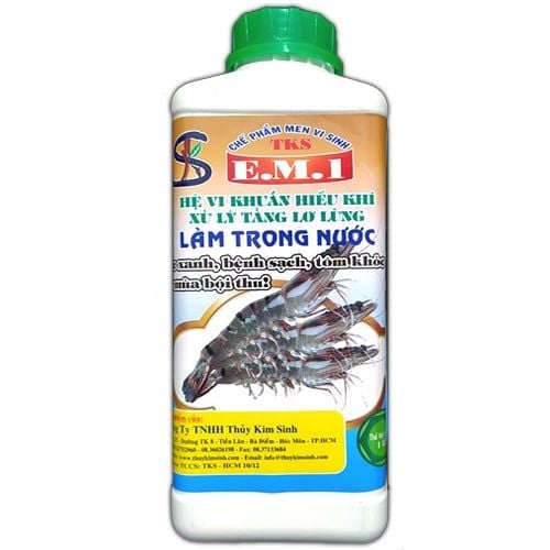 vi sinh EM trong nuôi thủy sản sạch