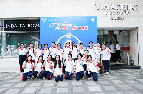 Chương Trình Chăm Sóc Sức Khỏe Đôi Mắt – Cùng Kính Mắt Việt Nam Bảo Vệ Thị Lực Cho Học Sinh