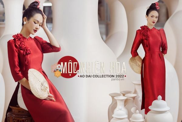 NEW COLLECTION - “MỘC NHIÊN HOA” - BỘ SƯU TẬP ÁO DÀI ĐÍNH KẾT HOA THỦ CÔNG ĐỘC BẢN 2022